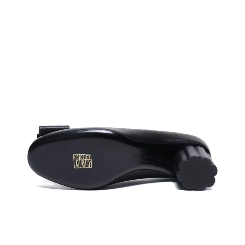 FERRAGAMO Capua 55 Collection High Heels 5.5cm Women's Black-5