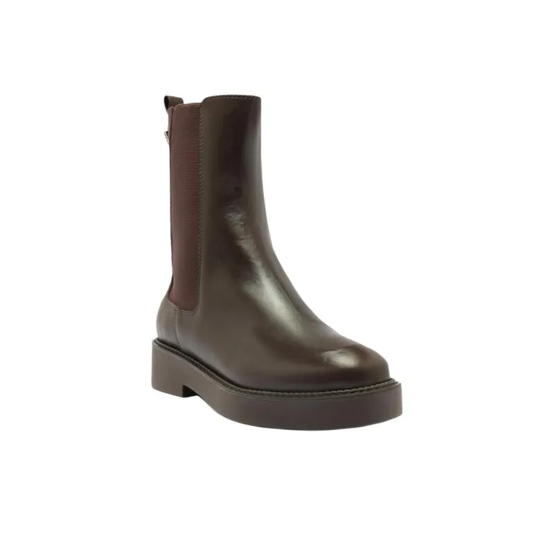 Schutz Short Chelsea Boots 4.3cm Women's Brown-2