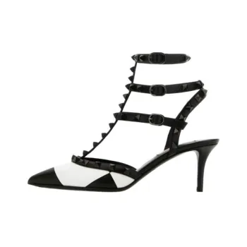 Valentino Garavani Rockstud Embellished Pointed-Heeled Pumps