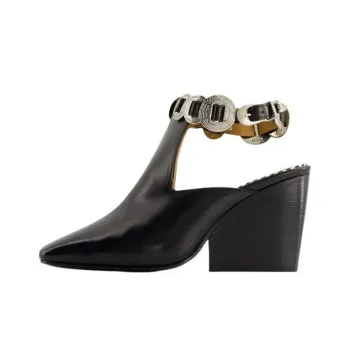 Toga Pulla Chunky Heel High Heels Women's Black