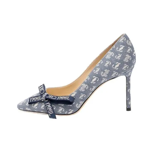 Jimmy Choo Romi 85mm Monogram-jacquard Pumps