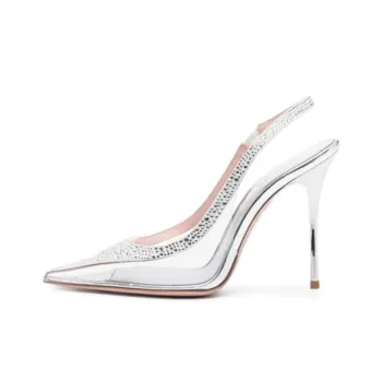 Gedebe Clo 11mm Crystal embellished Pumps