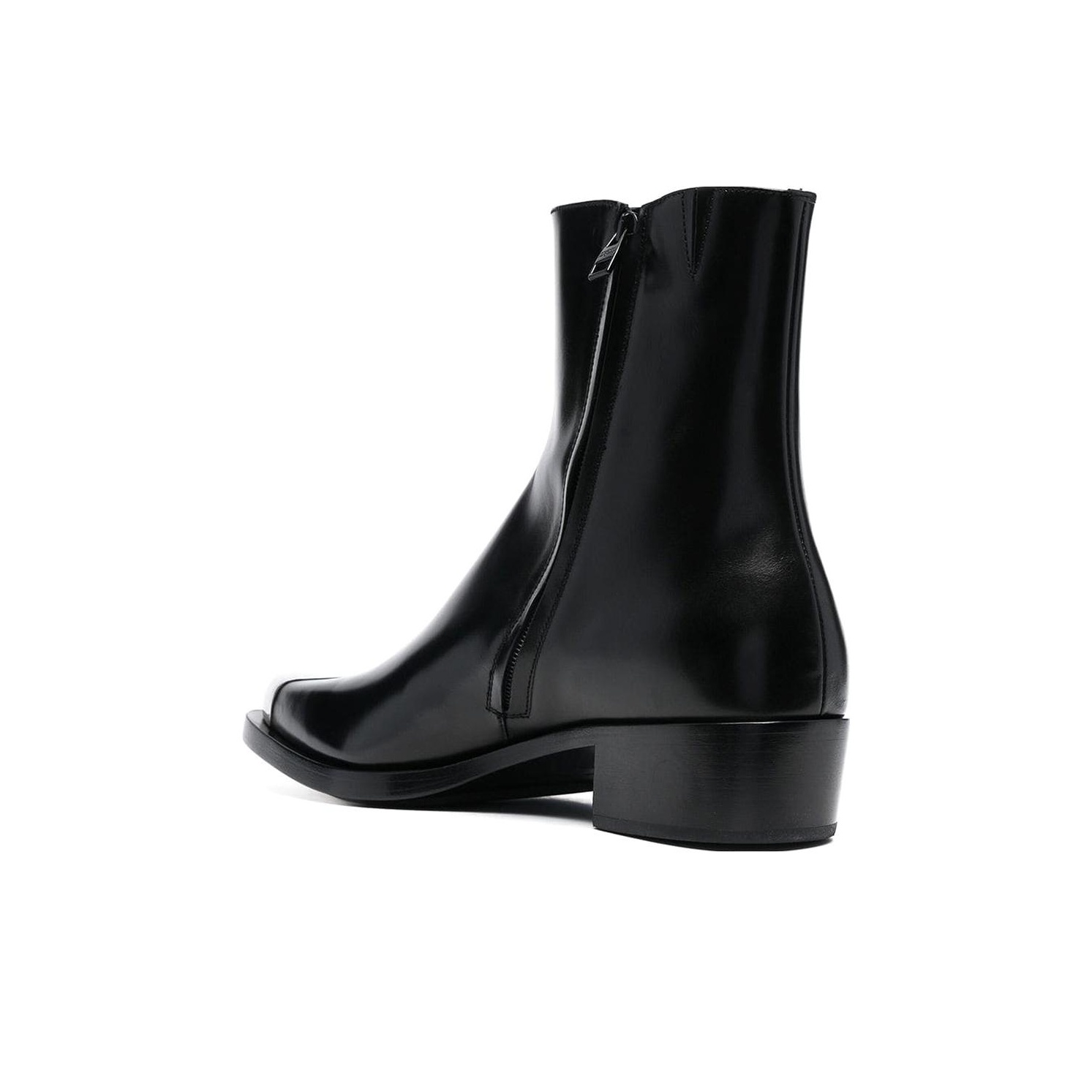 Alexander McQueen Punk 75mm Metal Toe-cap Boots - POIZON Alexander McQueen Punk 75mm Metal Toe-cap Boots - POIZON