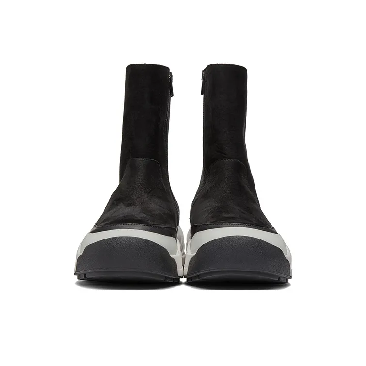KENZO Ankle Boots Men Black-2