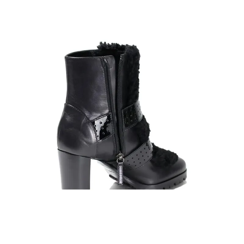 LONGCHAMP Ankle Boots Women's Black-2
