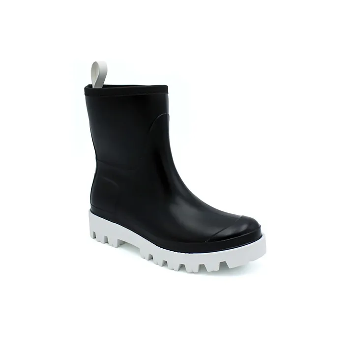 PERNILLE TEISBAEK x GIA BORGHINI Ankle Boots Women's Black-1