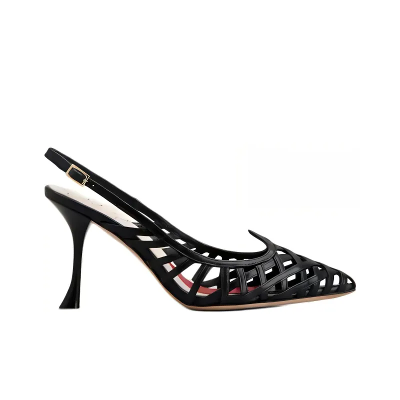 Roger Vivier Strap-detailing Leather Pumps-1