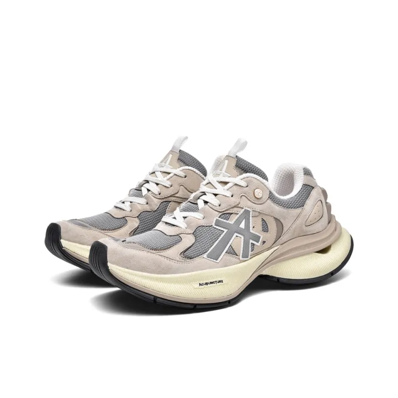 Acupuncture Anti Slip Wear Resistant Low Top Chunky Sneakers Unisex-10