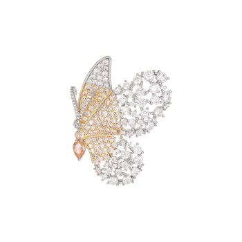 VIOLET Eco Friendly Alloy Brooches Women's