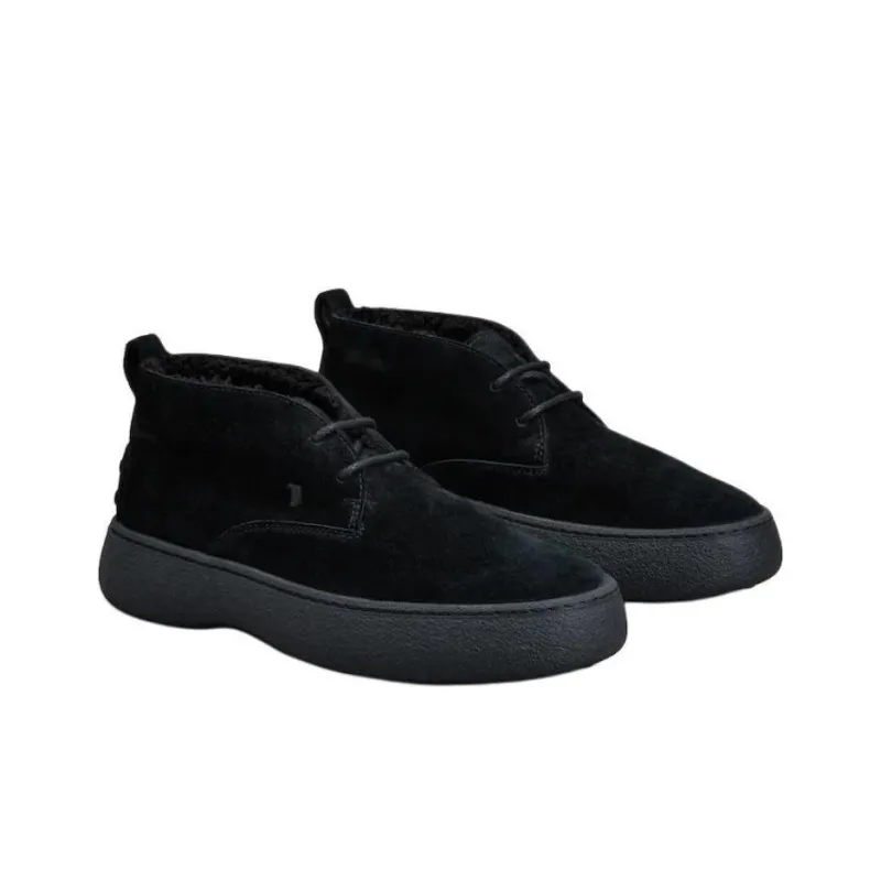 TOD'S W.G Ankle Boots Men's Black-2