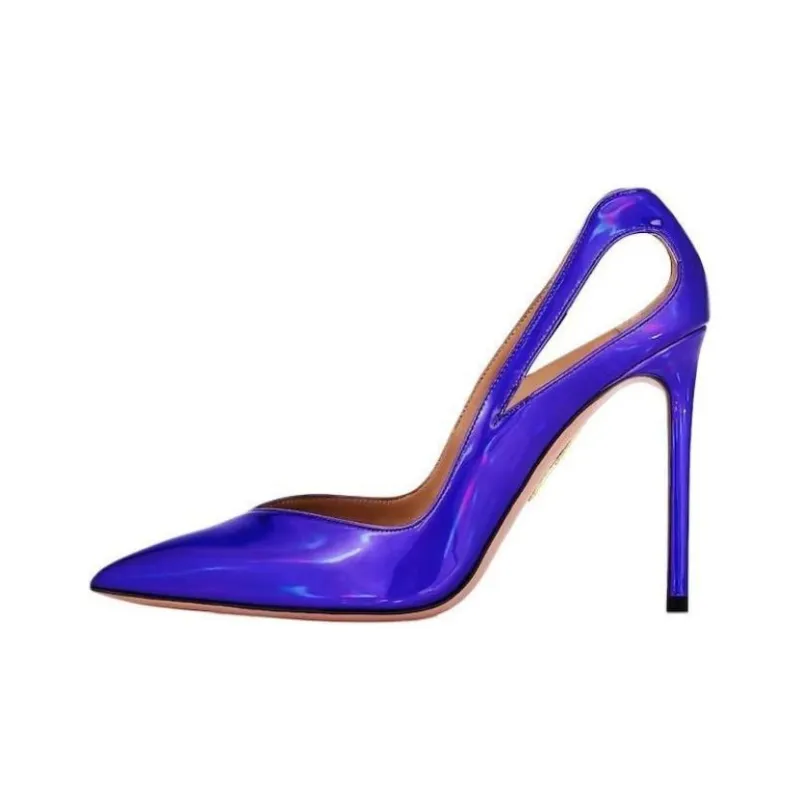 AQUAZZURA Slim Heel High Heels 10.5cm Women's Purple-0