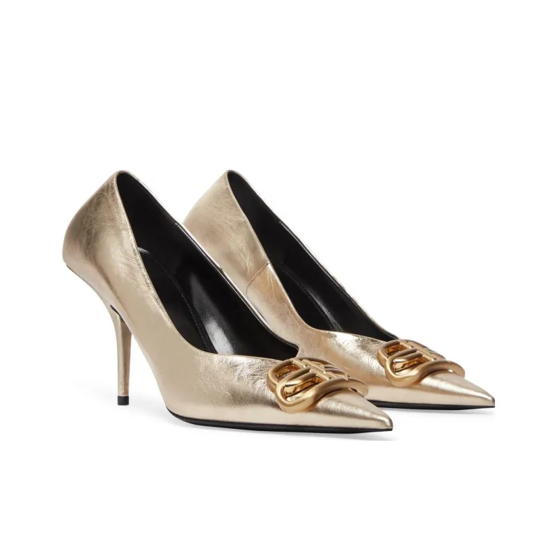 Balenciaga Square Knife BB 80mm Pumps-2