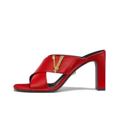 VERSACE High Heels Women's Red