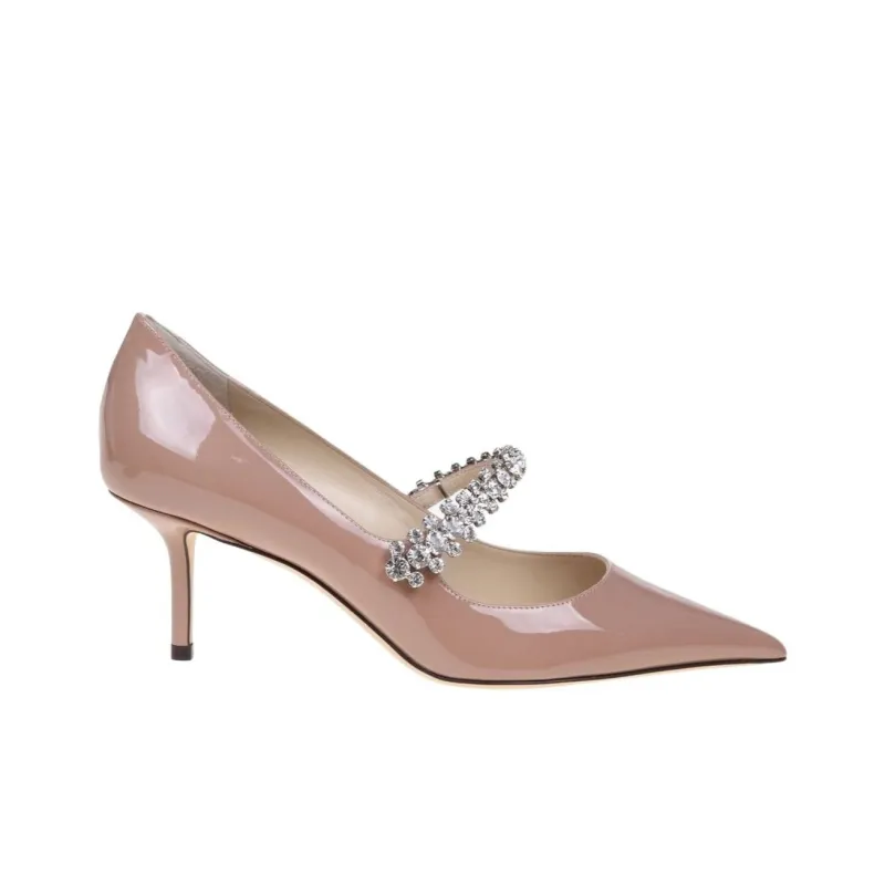 Jimmy Choo Bing 65mm Crystal-strap Pumps-1