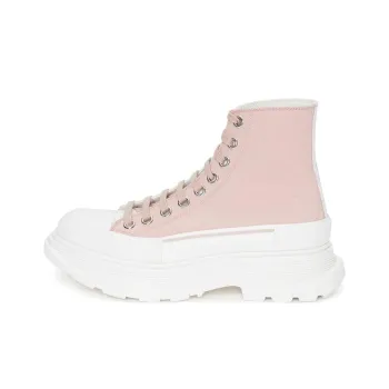Alexander McQueen Tread Slick Lace Up High Top Sneakers Women's