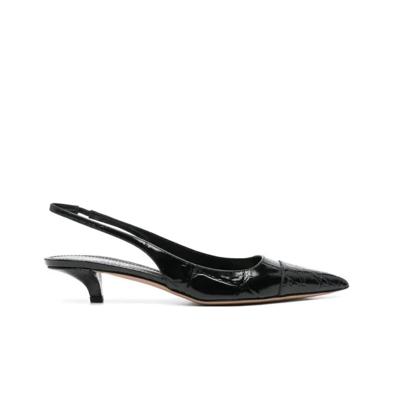 Paris Texas Miranda Slim Heel Casual Single Shoes 3.5cm Women's Black-1