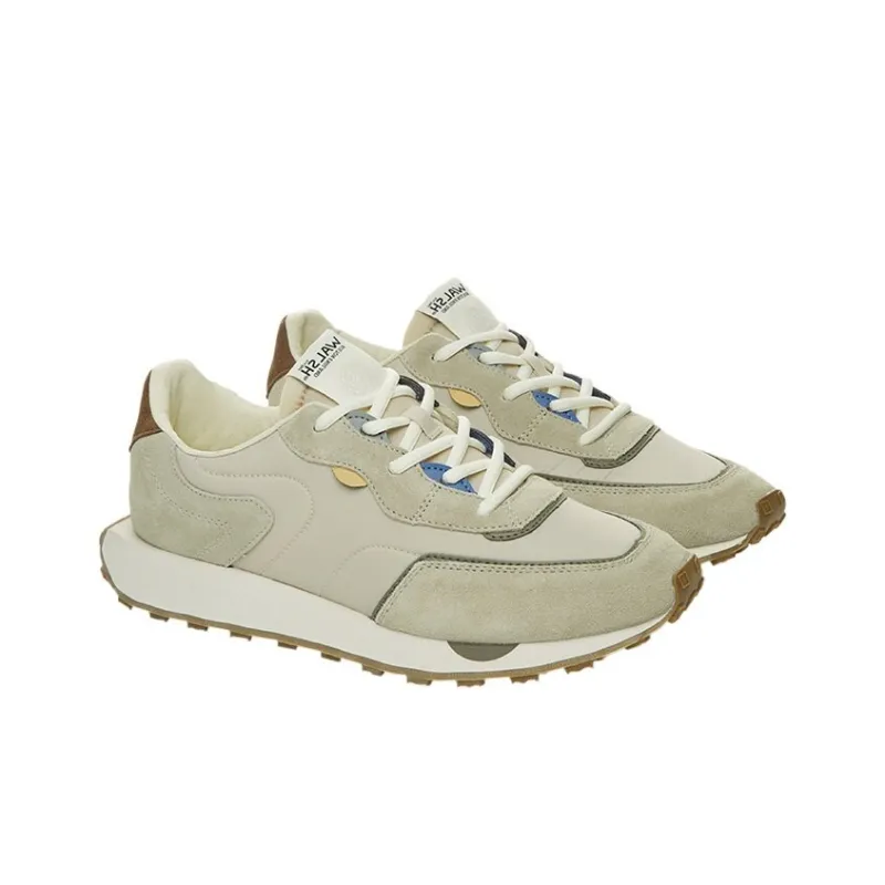 Norman Walsh Non slip Lightweight Low Top Casual Shoes Unisex Green Brown-3