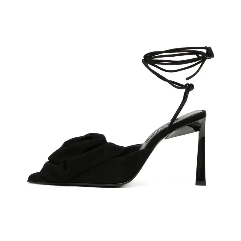 SENSO Ottilie 90mm Lace up Suede Pumps-0
