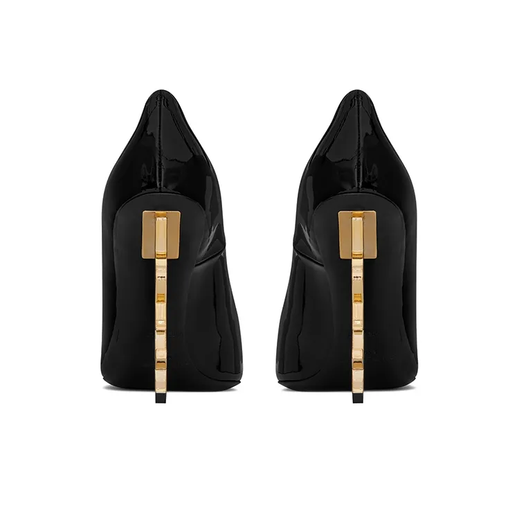 SAINT LAURENT Opyum Pointed Toe Pumps-4
