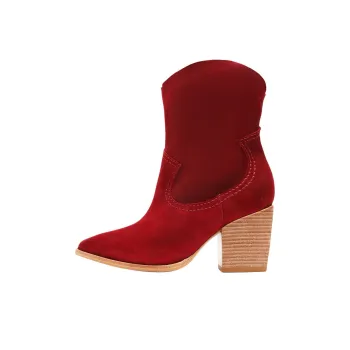Schutz Tessie Ankle Boots 7cm Women's Red