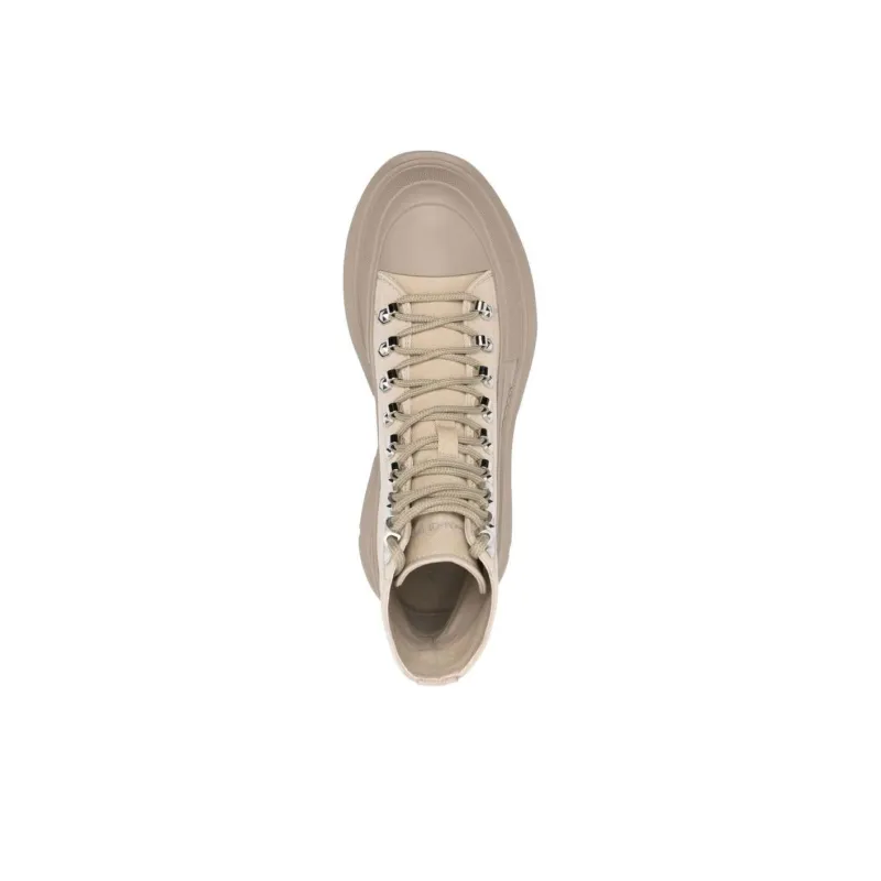 Alexander McQueen Tread Slick Lace Up Boots-5