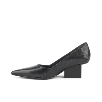 UNITED NUDE RAILA PUMP Block Heel High Heels 6cm Women's Black