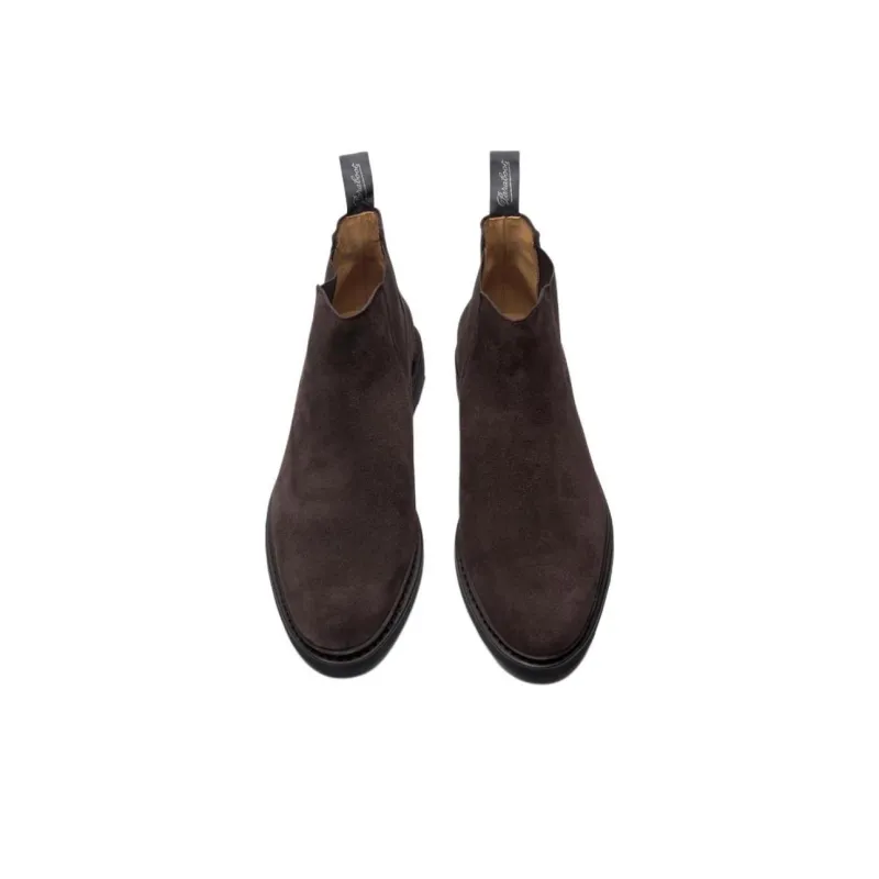 Paraboot Chamfort Ankle-Length Chelsea Boots Men's Brown-4