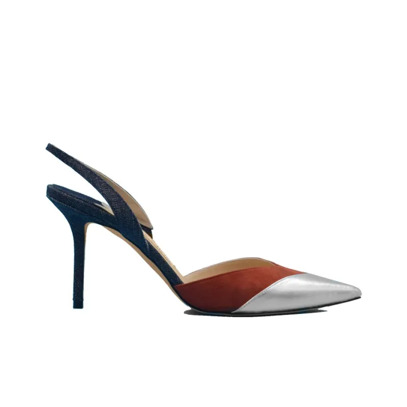 Jimmy Choo Thia 85 Slim Heel High Heels 8.5cm Women's Black, Red, Silver & Multicolor-1