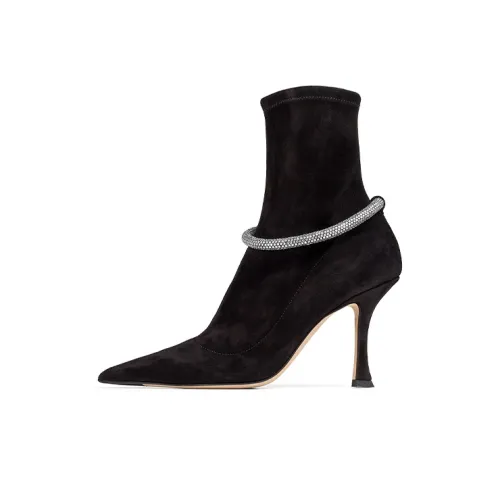 Jimmy Choo Leroy 90 Ankle Boots Women's Black
