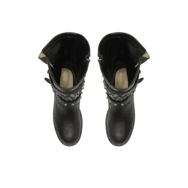 Schutz Luizia Graxo Ankle Boots 3.8cm Women's Black-4
