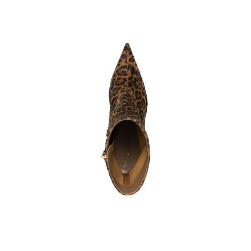 GIANVITO ROSSI Dunn 85mm Leopard-print Boots-3