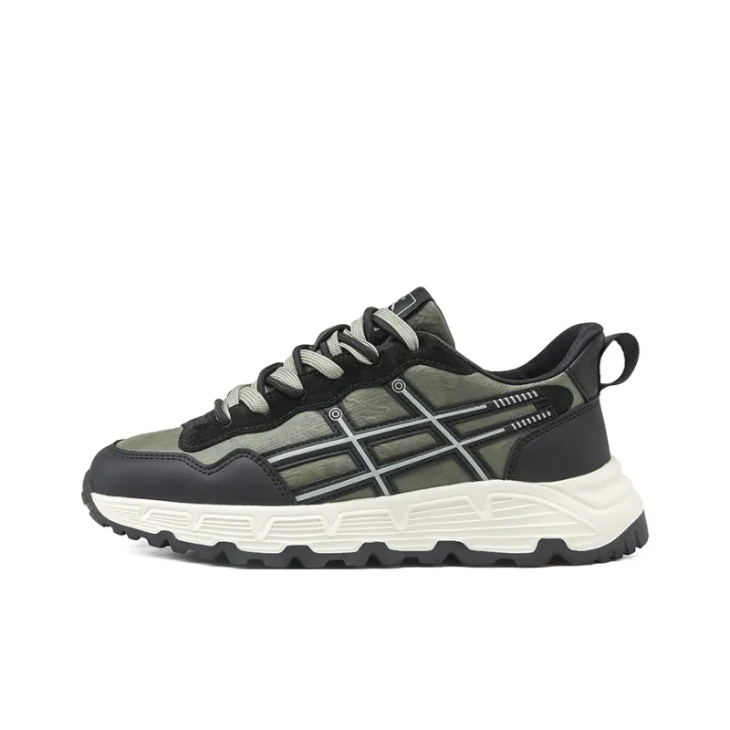 CEDAR HAN Slip Resistant Low Top Casual Shoes Men's-0