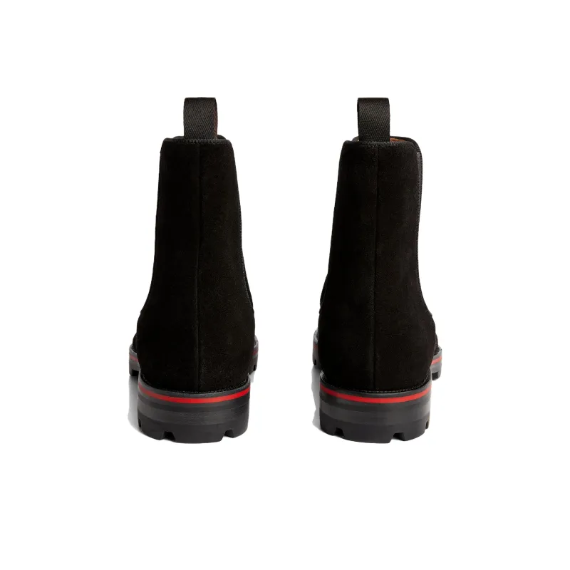 CL LUBOTING Chelsea Boots Men's Black-4