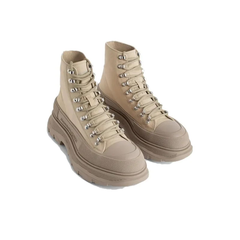 Alexander McQueen Tread Slick Lace Up Boots-2