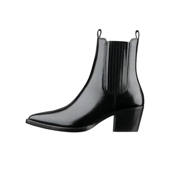 A.P.C Santiago Short Chelsea Boots 6cm Women's Black