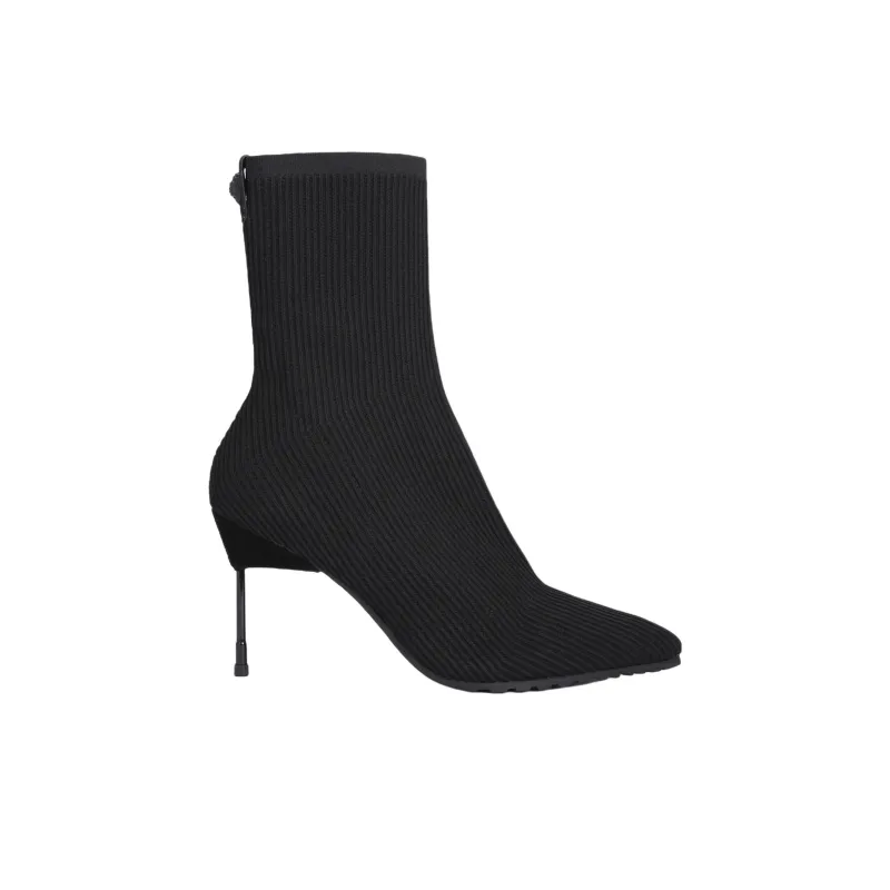 Kurt Geiger London Barbican Drench Ankle Boots 9cm Women's Black-1