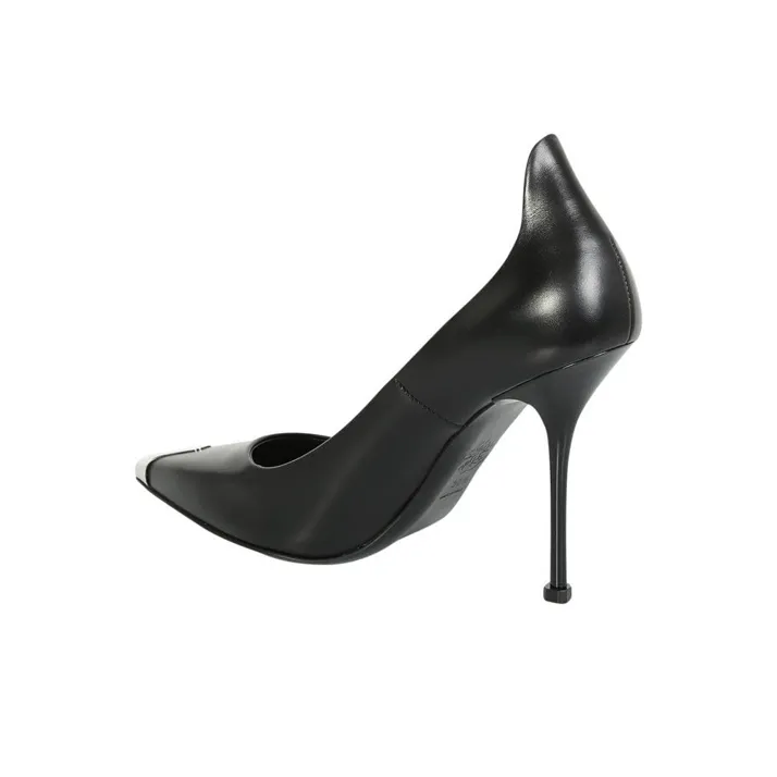 Alexander McQueen Slim Heel High Heels Women's Black-2