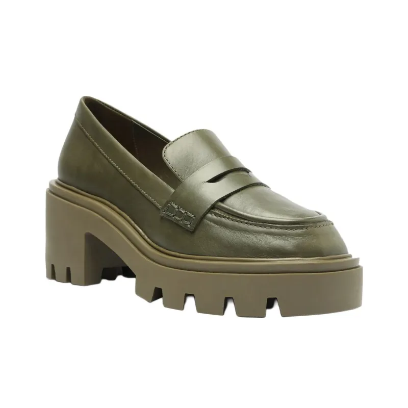 Schutz Viola Platform High Heels 7.3cm Women's Green-2