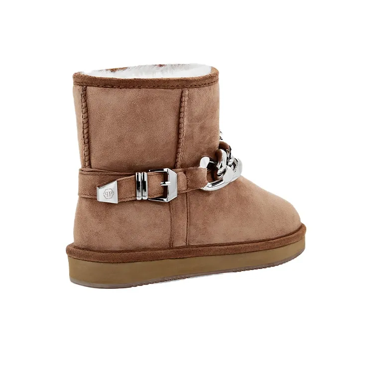 PHILIPP PLEIN Ankle Boots Women's Brown-3