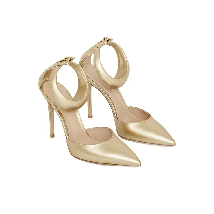 GIANVITO ROSSI Bijoux 105mm Padded-strap Pumps-1