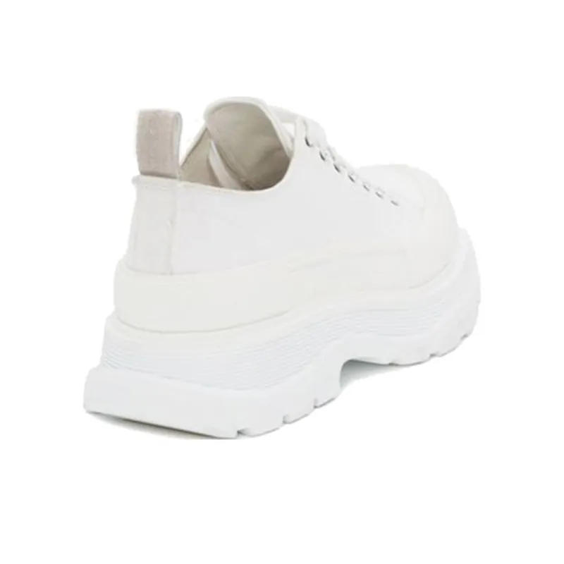 Alexander McQueen Tread Slick Low Lace Up 'White' Women's-3