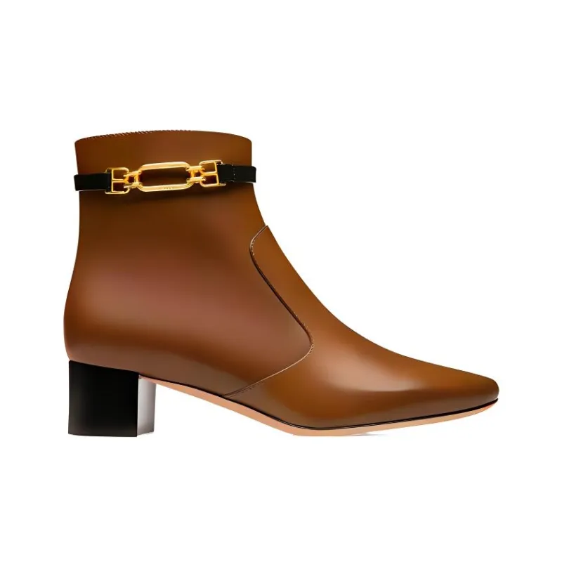 BALLY Doroti Ankle Boots Women's Brown-1