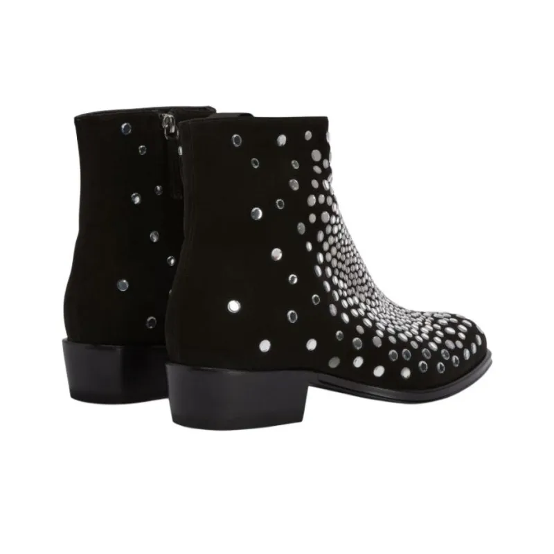 Giuseppe Zanotti Fabyen Crystal embellished Suede Boots-4