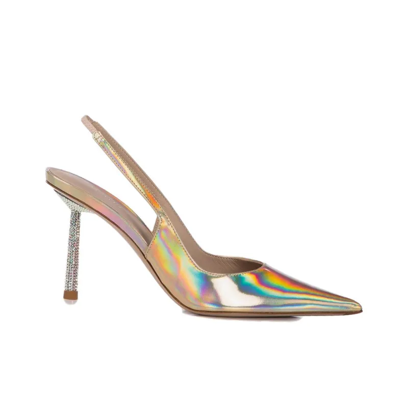 Le Silla 90mm Slingback Pumps-1