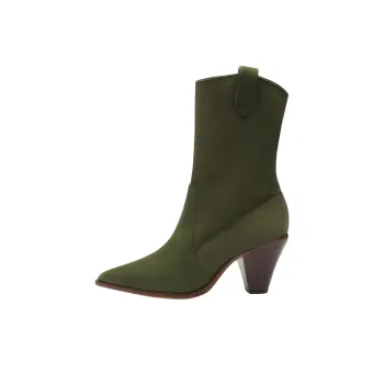 Schutz Mackie Ankle Boots 7.5cm Women's Green