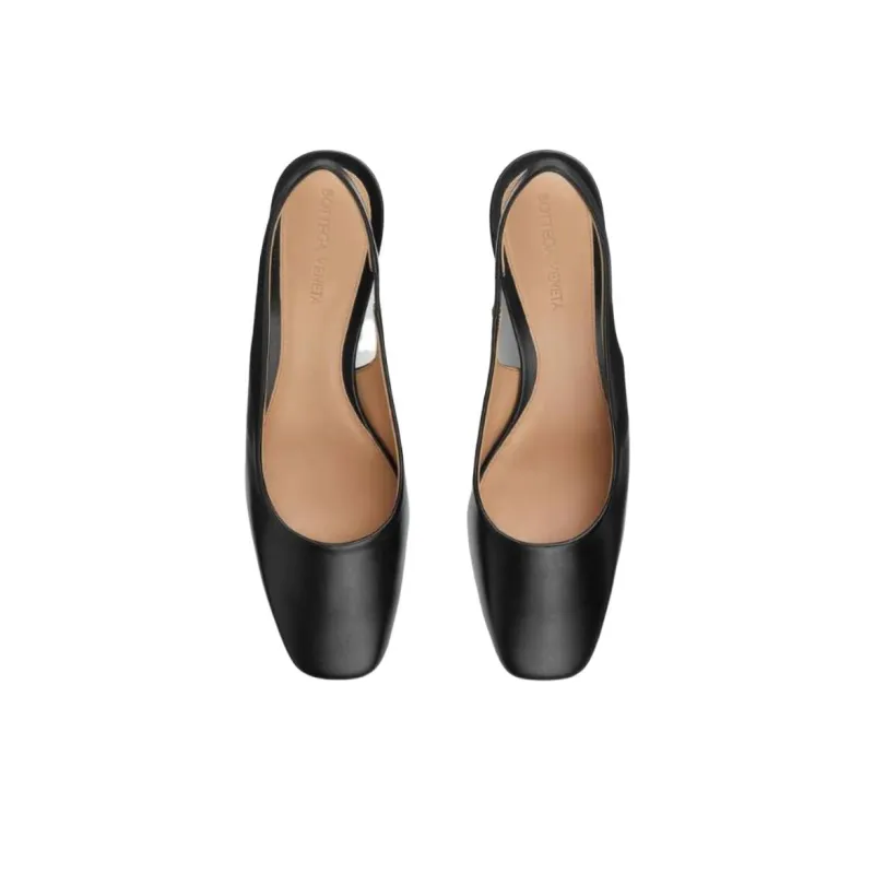 Bottega Veneta Knot High Heels 4.5cm Women's Black-3