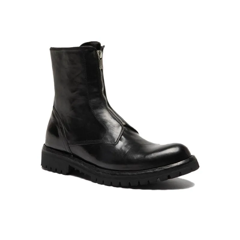 Officine Creative Ikonic 003 Leather Ankle Boots-1
