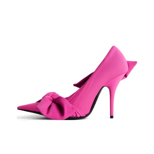 Balenciaga Slim Heel High Heels 11cm Women's Bright Pink