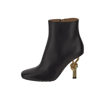 Bottega Veneta Square Toe Ankle Boots Women's