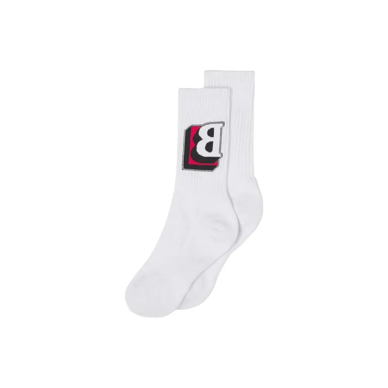 Burberry Logo Sport Sock 'White'-0